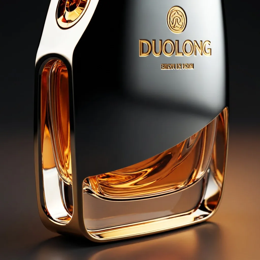 DUOLONG Perfume Bottle Detail Close-Up