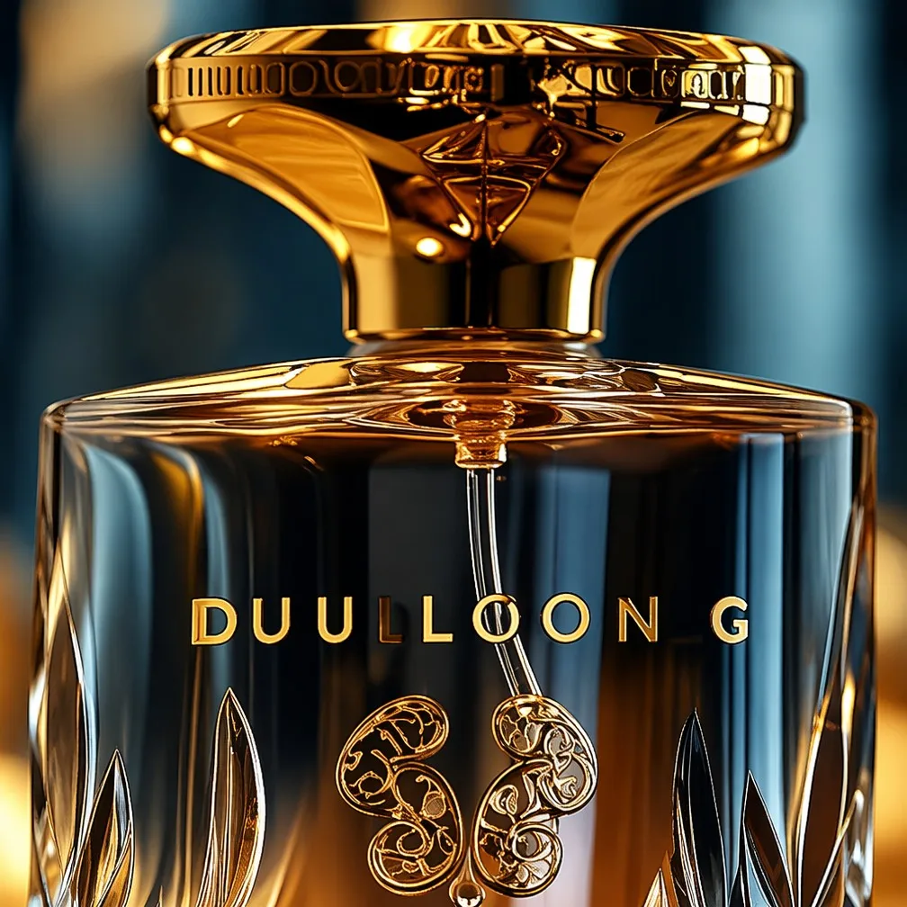 Close-Up of Gold Crown Cap and Ornate Golden Emblem