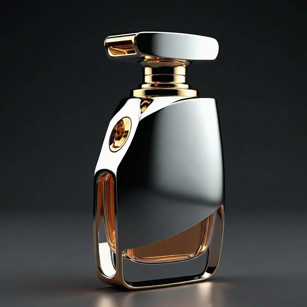 DUOLONG Perfume Bottle Back View
