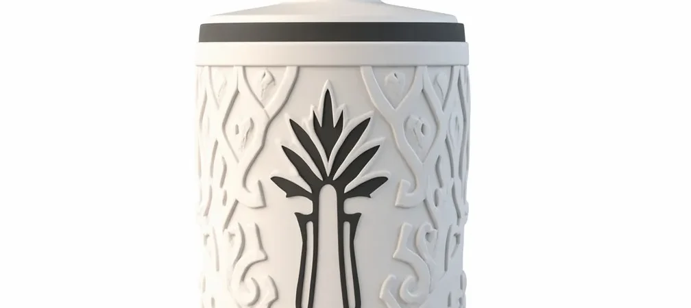DUOLONG Agave Relief Tequila Bottle | Natural Wood Stopper & Braided Vine Ceramic Texture | OEM Custom