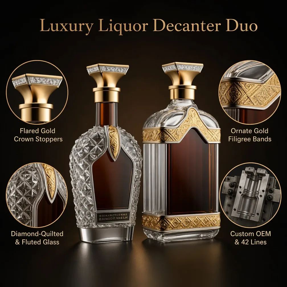Luxury Decanter Duo Features Overview