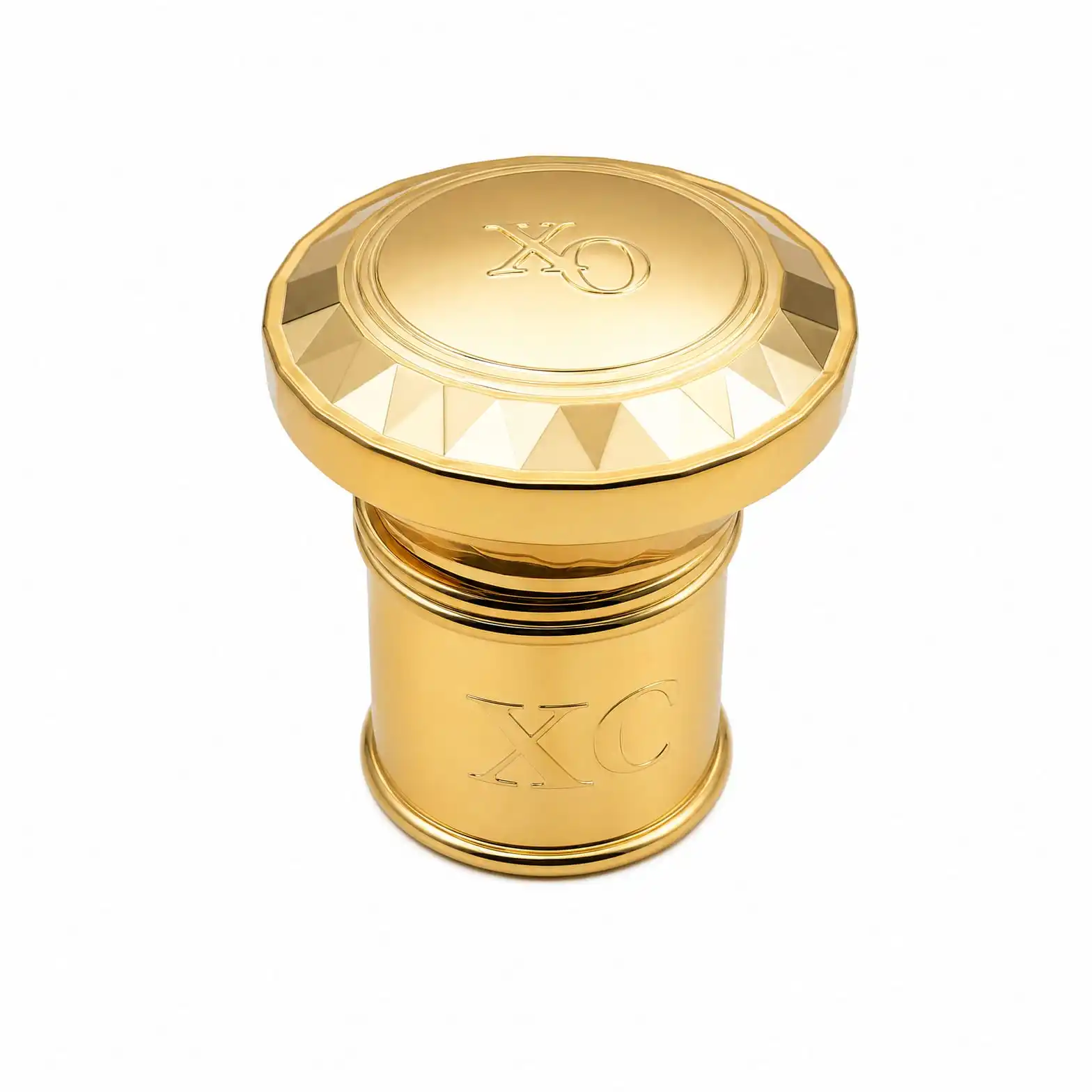 Gold Brandy Emblem Bottle Cap with XO Side Mark - view 3